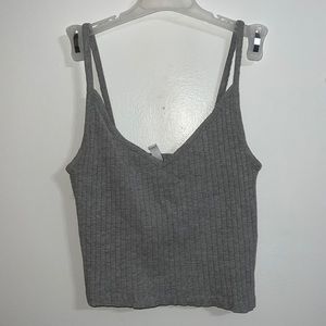 H&M grey tank top, size small
